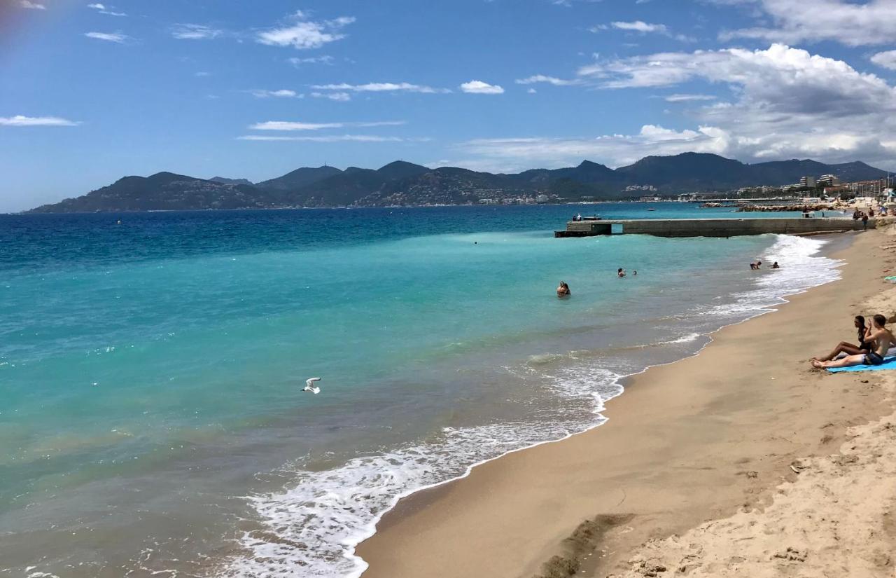 Steps To The Beach Apart In Cannes With Parking 外观 照片