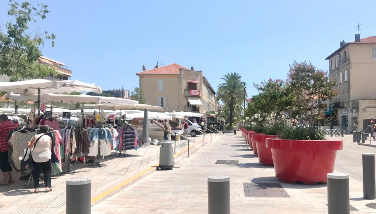 Steps To The Beach Apart In Cannes With Parking 外观 照片